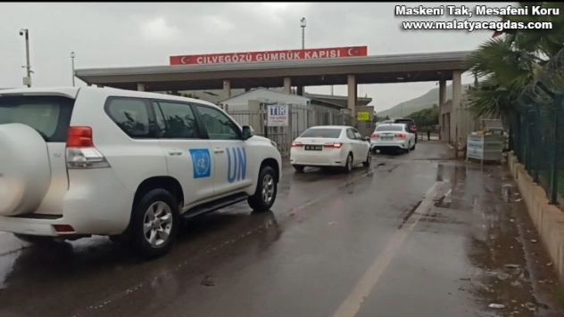 BM 75. Genel Kurul Başkanı Bozkır Cilvegözü'nden Suriye'ye geçti