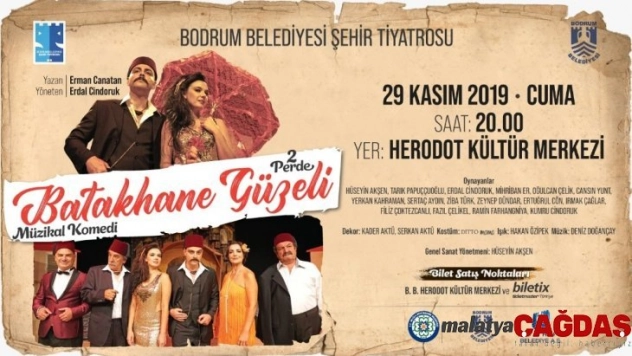 Bodrum Belediyesi Şehir Tiyatrosu kış sezonunu açıyor