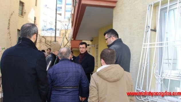 Bodrum katında çökme olan binada çalışmalar sürüyor