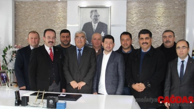 Bodrum ve Mumcular'dan Bölge Birliği Başkanı Saraç'a teşekkür ziyareti