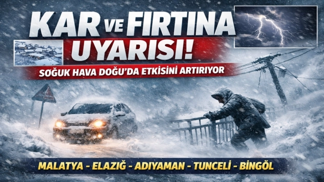 Kar ve Fırtına Uyarısı: Bölge Genelinde Soğuk Hava Etkisini Artırıyor