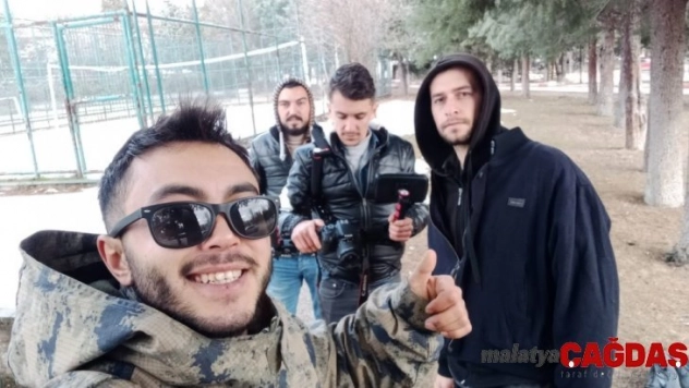 Boyacı ve pazarcı gençlerin çektiği rap klibi sosyal medyayı salladı