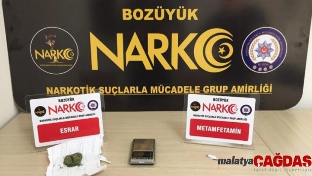 Bozüyük'te uyuşturucu operasyonu 4 kişi tutuklandı