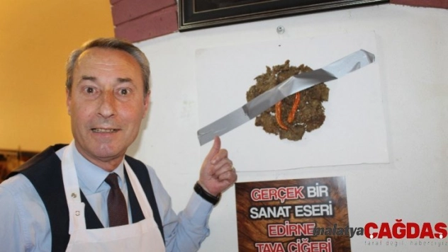 Bu da duvarda tava ciğer