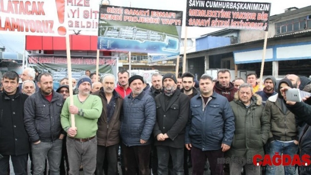 Bu kez sanayi esnafı tepkisini gösterdi