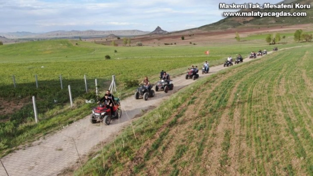 Bu köyde traktörlerin yerini ATV'ler aldı