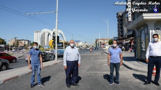 Buhara bulvarındaki kavşağa düzenleme