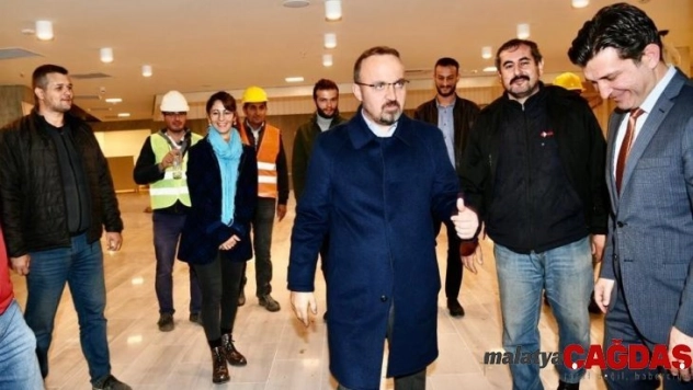 Bülent Turan, Gazievi ve Rehabilitasyon Merkezini ziyaret etti