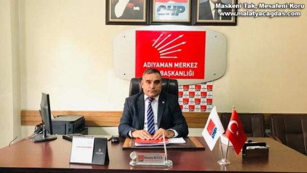 Buluş, maddi durumu zayıf aileler için destek istedi