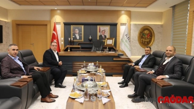 Bulut,  Milletvekili Kaçar ile bir araya geldi