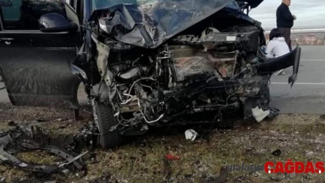 Burdur'da trafik kazası: 1 ölü, 4 yaralı