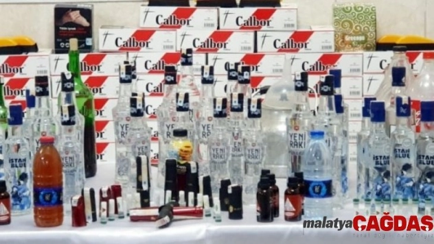 Burhaniye'de jandarmadan sahte içki operasyonu