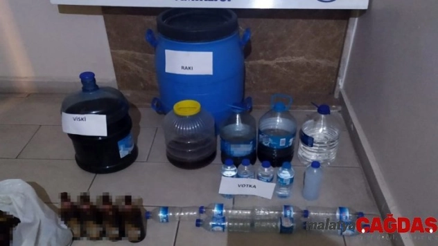 Bursa'da kaçak içki operasyonu