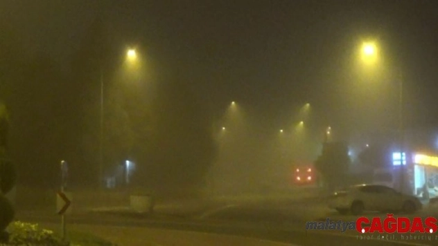 Bursa güne sisli bir havayla başladı