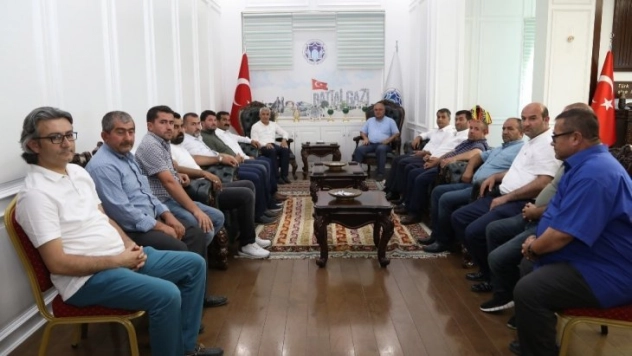 Bursa Malatya Darendeliler Derneği nden Başkan Güder e ziyaret