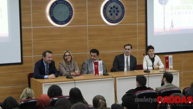 BUÜ'nün misafir öğrencileri Türkiye'deki iş hayatına hazırlanıyor