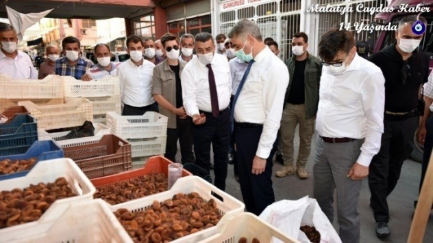 Şire Pazarı için sosyal mesafe uyarısı