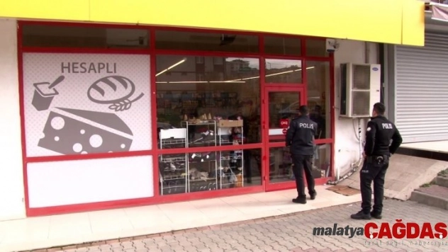 Büyükçekmece'de market soygunu