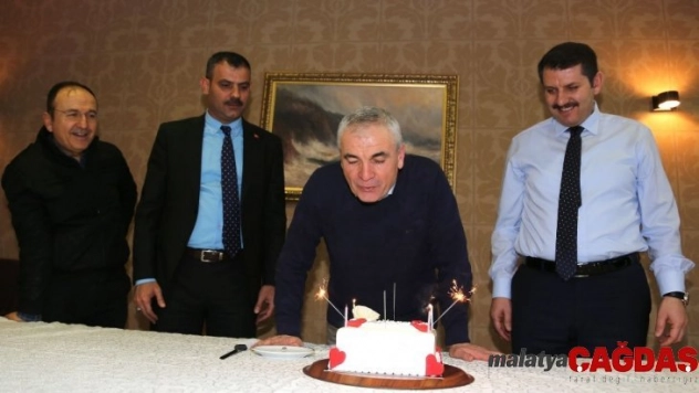 Çalımbay'a sürpriz doğum günü