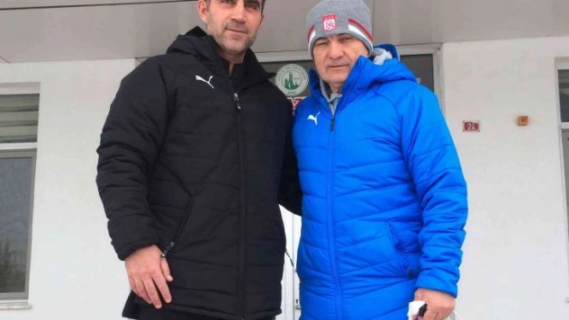 Çalımbay'dan teknik direktör Yusuf Tokuş'a hayırlı olsun ziyareti