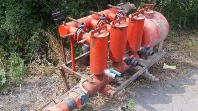 Çalınan tarım aleti bulunup sahibine teslim edildi