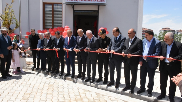 Cami ve Kur'an kursunun açılışı yapıldı