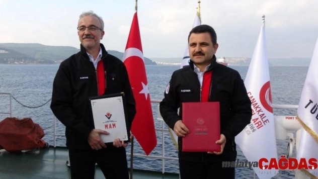 Çanakkale Boğazı'ndaki dalış turizmi için tarihi imza atıldı