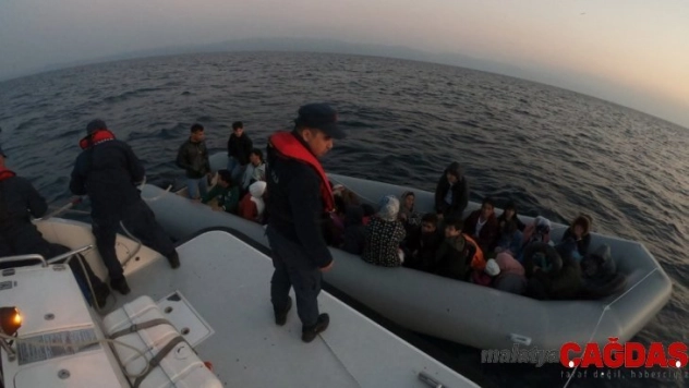 Çanakkale'de 83 mülteci yakalandı