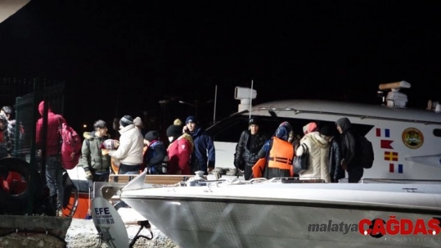 Çanakkale'de 94 düzensiz göçmen yakalandı