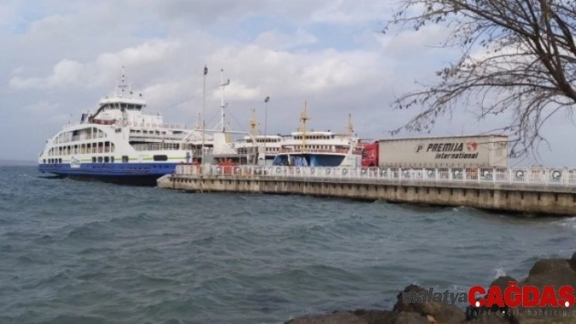 Çanakkale'de ada seferleri iptal edildi