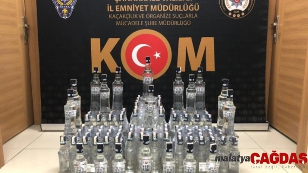 Çanakkale'de sahte içki operasyonu