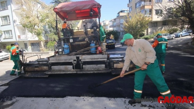 Çankaya asfaltta hız kesmiyor