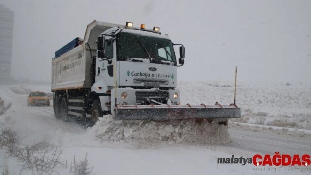 Çankaya'dan gece gündüz demeden çalışma