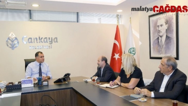 Çankaya Kent Konseyinden Başkan Taşdelen'e ziyaret