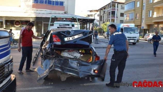 Çarptı ve, bırakıp kaçtı