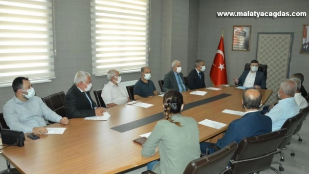 Çelikhan'da felaketlerle ilgili toplantı