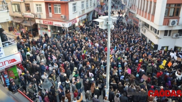 Ceren için Fatsa'da 3 bin kişi yürüdü