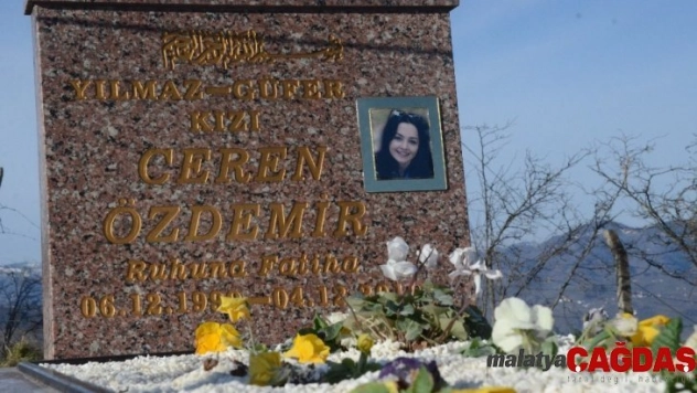 Ceren'in sosyal medya paylaşımı, mezar taşına işlendi