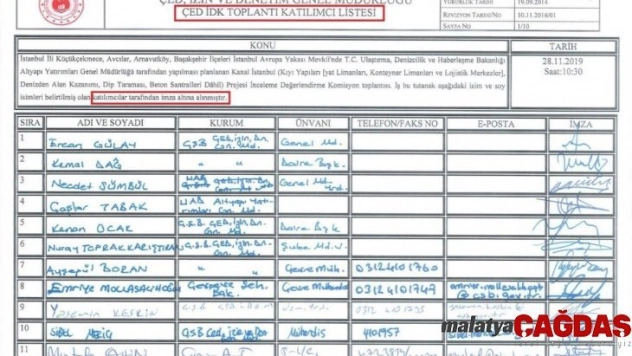 Çevre ve Şehircilik Bakan Yardımcısı Birpınar'dan ÇED Raporu ile ilgili iddialara tutanaklı yanıt