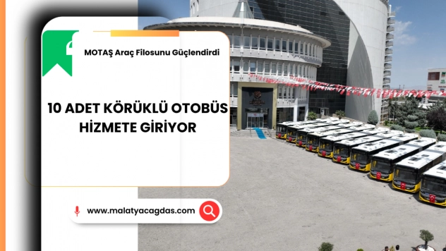 Çevreci ve Konforlu Ulaşım: 10 Körüklü Otobüs Malatya'da Hizmete Hazır