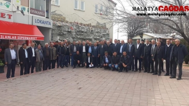 CHP'den Akçadağ'da muhtarlarla toplantı