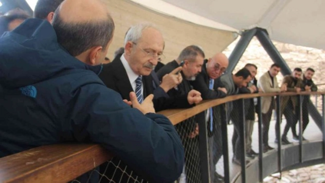 CHP Genel Başkanı Kılıçdaroğlu Göbeklitepe'yi gezdi