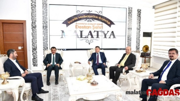 CHP'li Ağbaba'dan Başkan Gürkan'a ziyaret