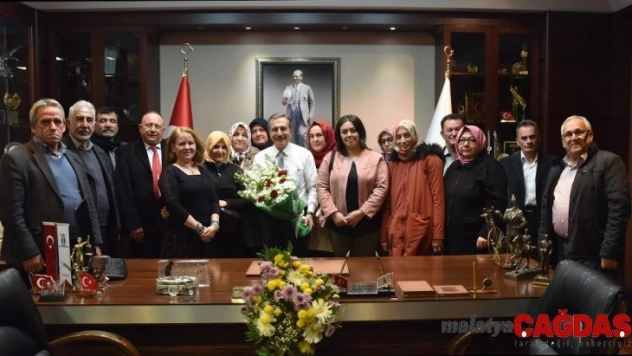 CHP Mihalgazi Teşkilatı Ataç'ı ziyaret etti