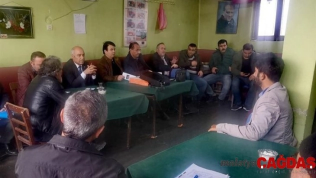 Çiftçi eğitimi ve bilgilendirme toplantısı  düzenlendi