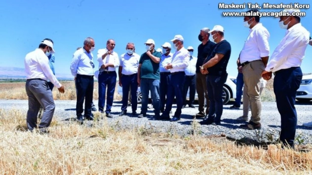 Çınar, tarımsal üretim sahasındaki faaliyetleri inceledi