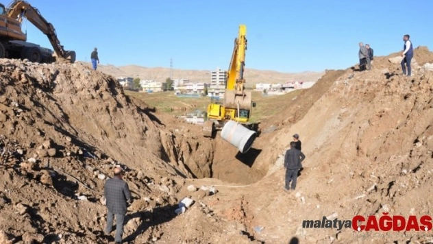 Cizre'de altyapı çalışmaları