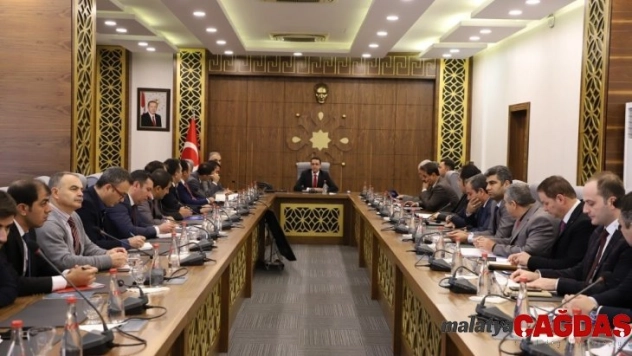 Cizre'de yatırım takip ve koordinasyon toplantısı yapıldı