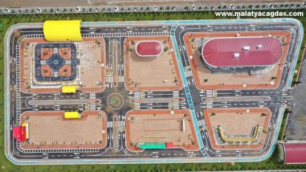 Çocuklara trafik bilincini aşılayacak projenin yapımı tamamlandı