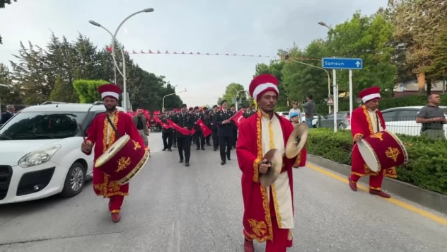 Çorum'da jandarma teşkilatının kuruluş yıl dönümü mehterle kutlandı